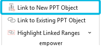 Button Link to New PPT Object