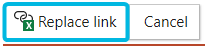 Button Replace Link