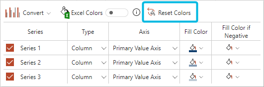 Button Reset Colors