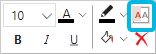 Button Modify Label Freely for Arrows and Lines