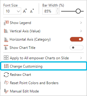 Option Change Customizing