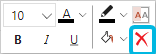 Button Delete for Arrows and Lines