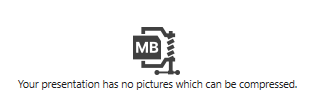 No Pictures to Compress