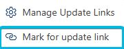 Option Mark for update link