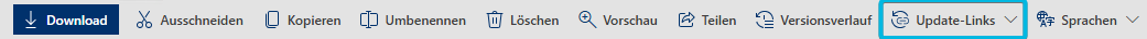Button Update-Links