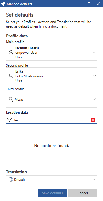 No Search Results