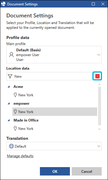 Abort Search