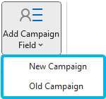 Campaign Field Drop-Down Menu