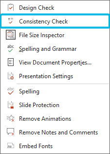 Option Consistency Check