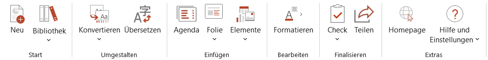 empower® Ribbon im weißen Design