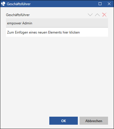 Werte hinzufügen