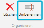 Button Umbenennen