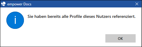 Dialogfenster für referenzierte Profile