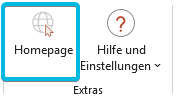 Button für externe Verknüpfung