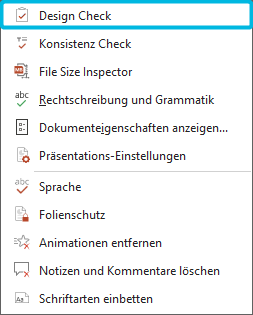 Option Design Check