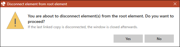 Dialog Box on Disconnecting