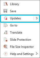 Changed Ribbon Icon