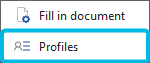Option Profiles
