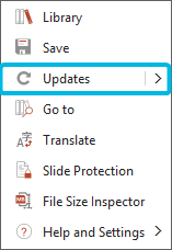 Option Updates