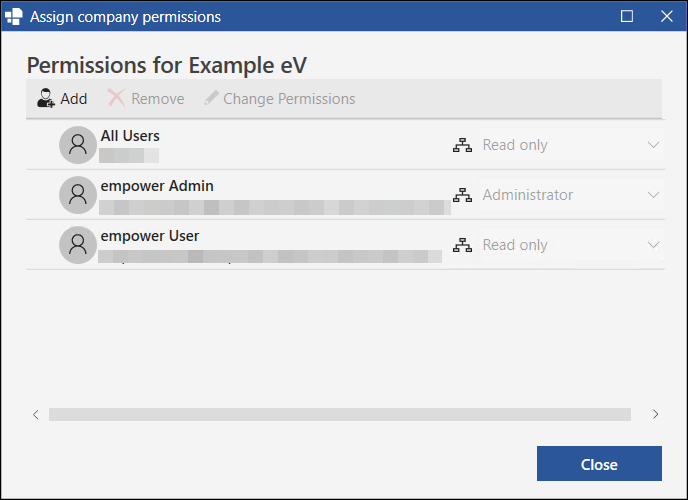 Permissions