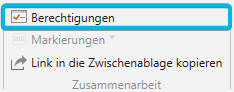 Button Berechtigungen