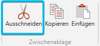 Button Ausschneiden