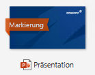 Präsentation mit Markierung
