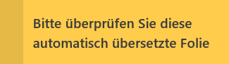 Post-it für maschinelle Übersetzungen