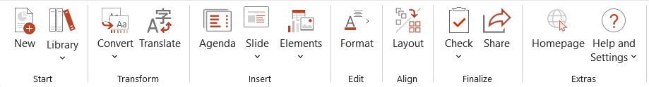 empower® Ribbon in White Theme