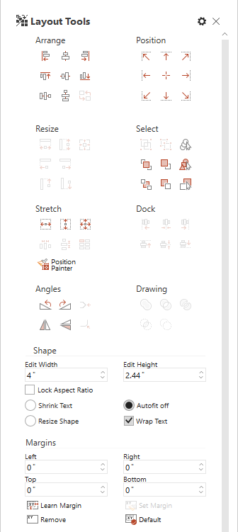 Layout Tools