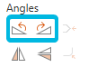 Buttons Rotate Left 90° and Rotate Right 90°