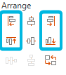 Buttons Align Left, Right, Top, Bottom