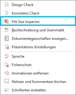 Option File Size Inspector