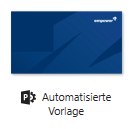 Automatisierte Präsentation mit Symbol