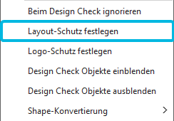 Option Layout-Schutz festlegen