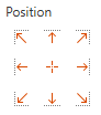 Bereich Position