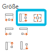 Buttons Gleiche Höhe und Gleiche Größe