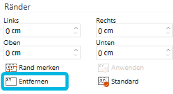 Button Entfernen