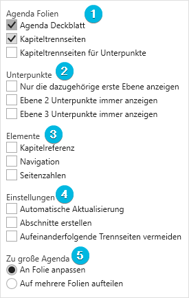 Erweiterte Einstellungen