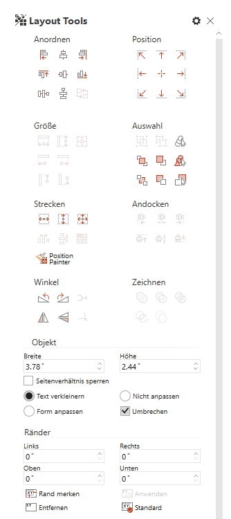 Layout Tools