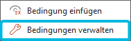 Option Bedingungen verwalten