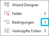 Optionen für Bedingungen öffnen