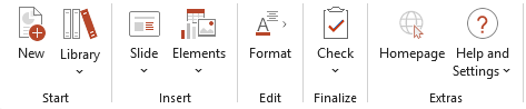 empower® Ribbon in White Theme