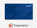 Presentation Icon