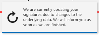 Update Notification in Outlook