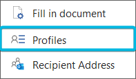 Option Profiles