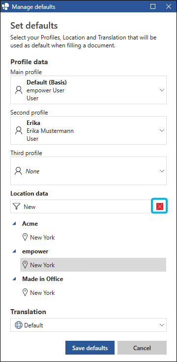Abort Search