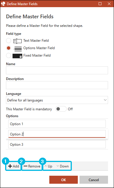 Add Options