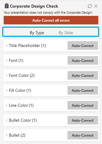 Sorting Options