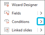 Open Options for Conditions